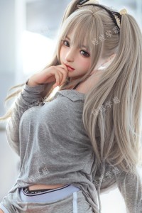 Doll Senior 148cm Cカップ 萌音 軟性シリコンヘッド オーラル機能+口開閉機能あり+模擬口腔付き 掲載画像はフルシリコン製ラブドール