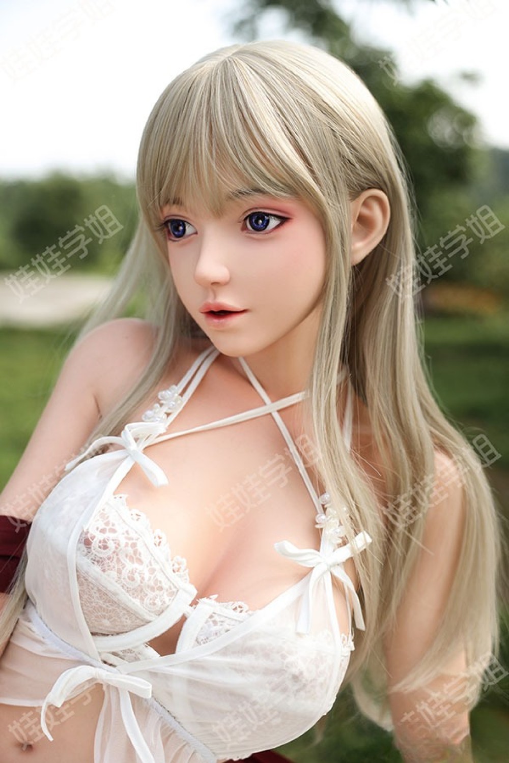 Doll Senior 148cm Cカップ 叽可（Jike）硬めシリコンヘッド TPE材質ボディー 材質選択可能 掲載画像はフルシリコン製ラブドール