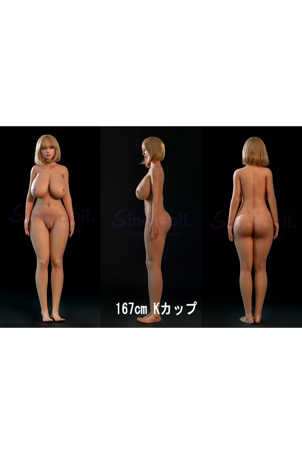 Sino Doll 最新作【戦闘機】167cm Kカップ S41 Linchunヘッド 実践向け 掲載画像はリアルメイク付き フルシリコン製ラブドール