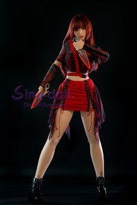 Sino Doll 最新作【戦闘機】167cm Fカップ S43 Linqiuヘッド 実践向け 掲載画像はリアルメイク付き フルシリコン製ラブドール