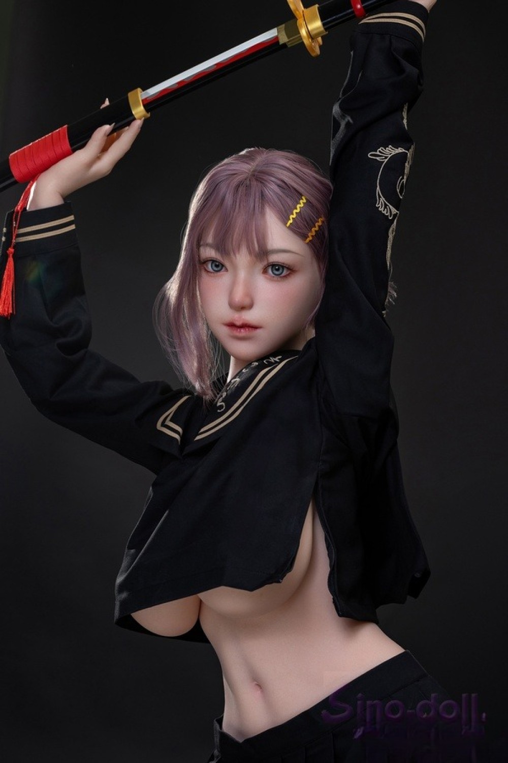 Sino Doll【戦闘機】77cm Hカップ トルソー S45 凛冬ヘッド 実践向け 極みソフト軽量化ボディ 掲載画像はリアルメイク付き フルシリコン製ラブドール