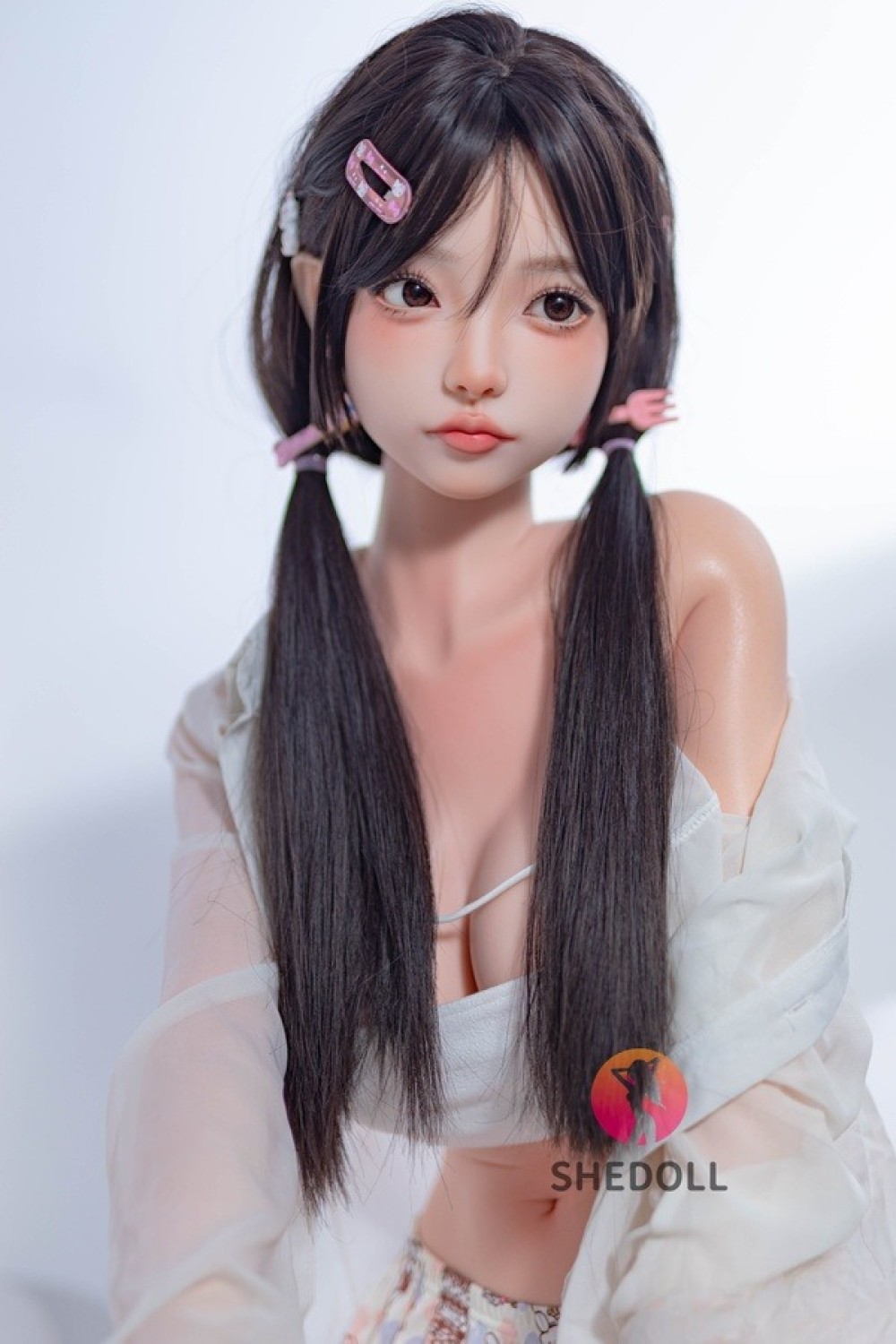 Doll Senior 148cm Cカップ 叽可（Jike）硬めシリコンヘッド TPE材質ボディー 材質選択可能 掲載画像はフルシリコン製ラブドール