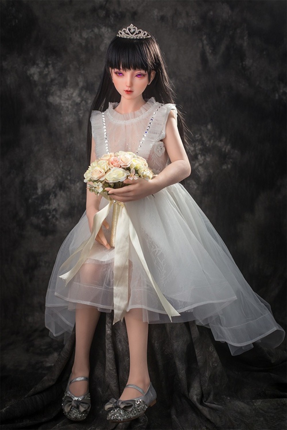Sanhui Doll 125cm Cカップ #9ヘッド シームレス お口開閉機能選択可 フルシリコン製ラブドール