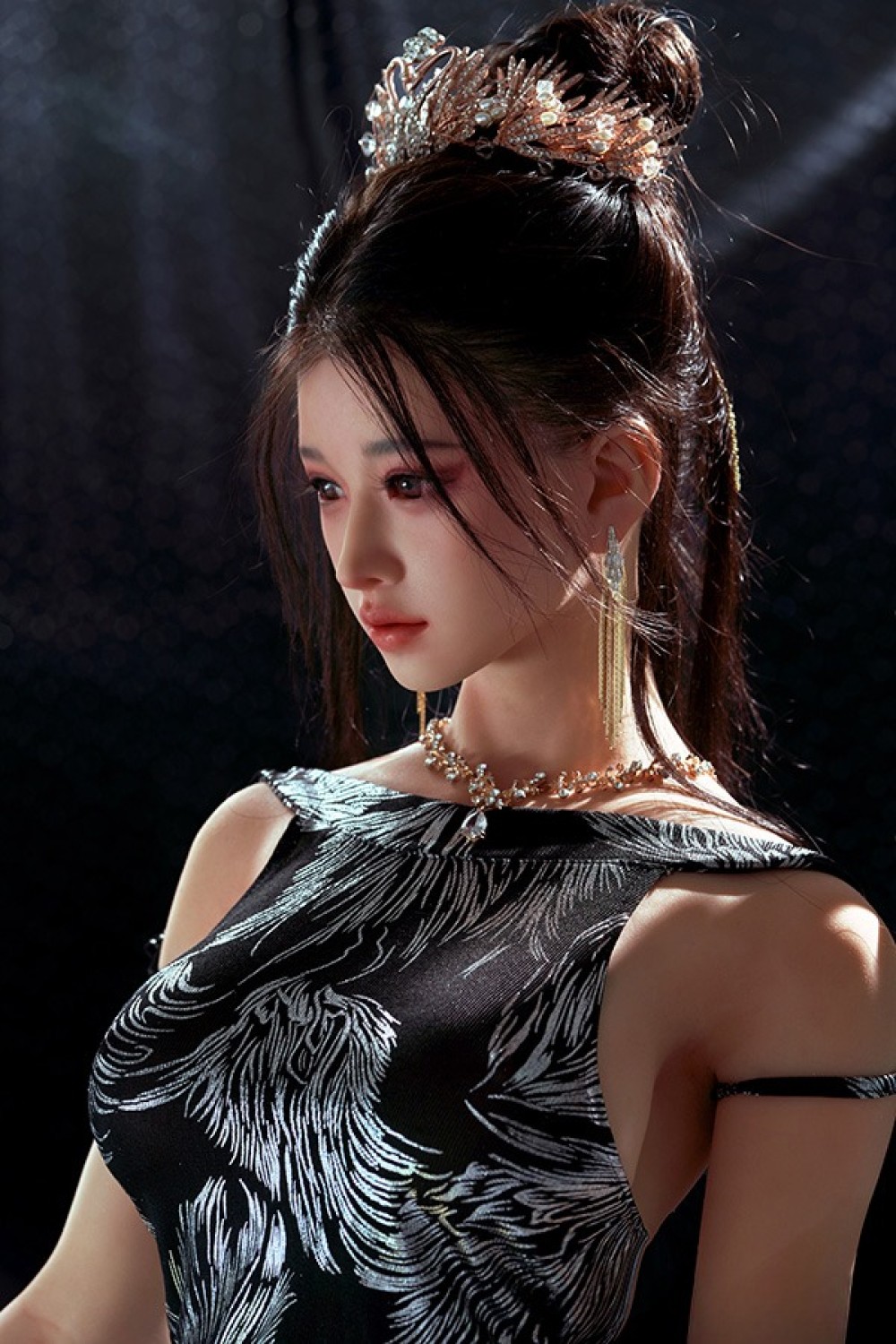 Sanhui Doll 155cm Eカップ #28ヘッド シームレス お口開閉機能選択可 フルシリコン製ラブドール