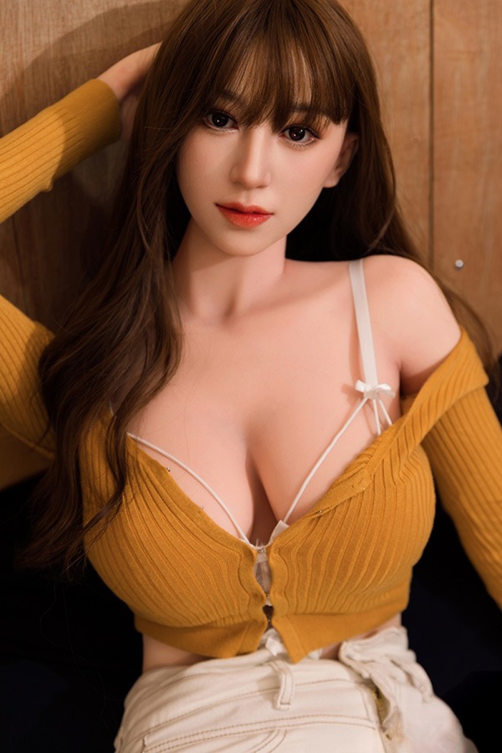 Top Sino【RRS+版】169cm Gカップ D9ヘッド 七ツ森りり（AV女優監修）掲載画像はRRS+メイク付き フルシリコン製ラブドール【欲望シリーズ】