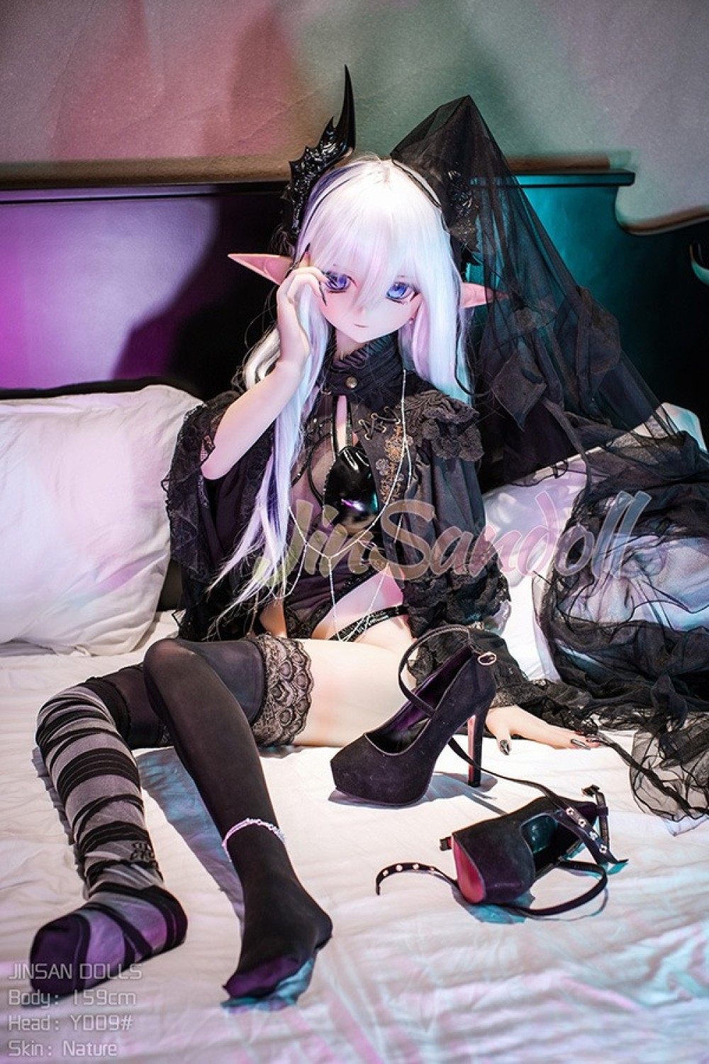 WM Doll 159cm Mini Y009ヘッド ソフトビニール製ヘッド+TPE製ボディ アニメドール