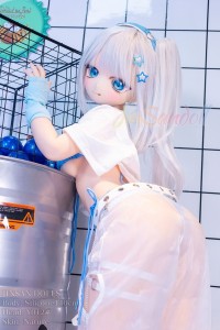 WM Doll 140cm Bカップ #Y012ヘッド ソフトビニール製ヘッド+シリコン製ボディ アニメドール