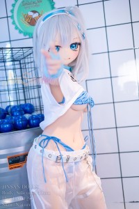 WM Doll 140cm Bカップ #Y012ヘッド ソフトビニール製ヘッド+シリコン製ボディ アニメドール