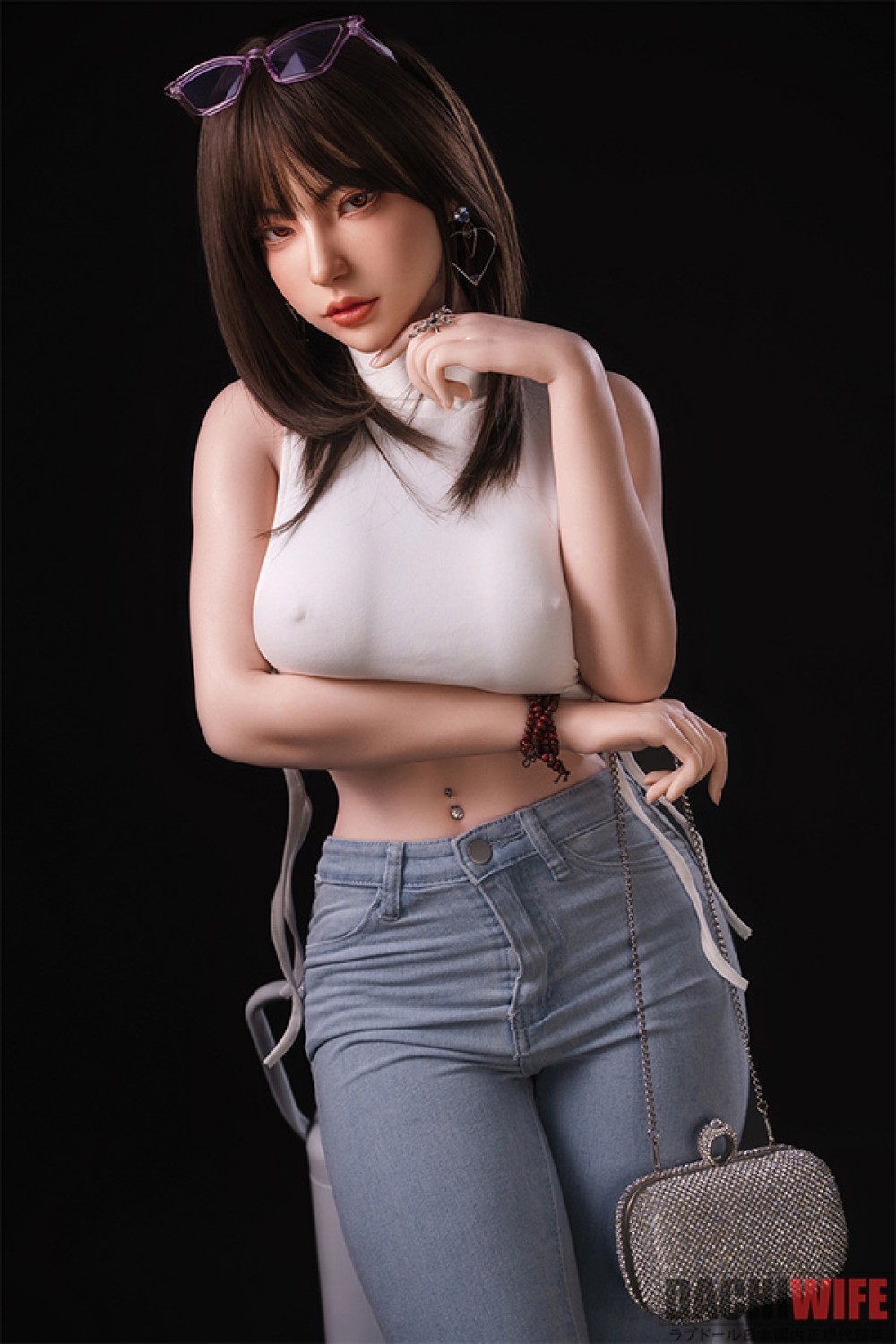 YearnDoll 【進化版】 163cm Eカップ リアル皮膚メイク付き Y202ヘッド 口開閉機能&オーラル&模擬口腔付き フルシリコン製ラブドール