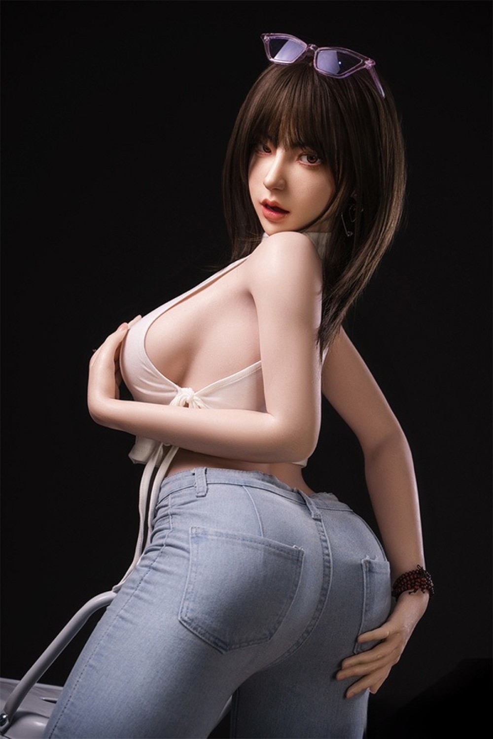 YearnDoll 【進化版】 163cm Eカップ リアル皮膚メイク付き Y202ヘッド 口開閉機能&オーラル&模擬口腔付き フルシリコン製ラブドール