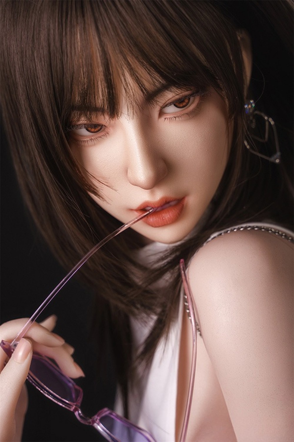 YearnDoll 【進化版】 163cm Eカップ リアル皮膚メイク付き Y202ヘッド 口開閉機能&オーラル&模擬口腔付き フルシリコン製ラブドール