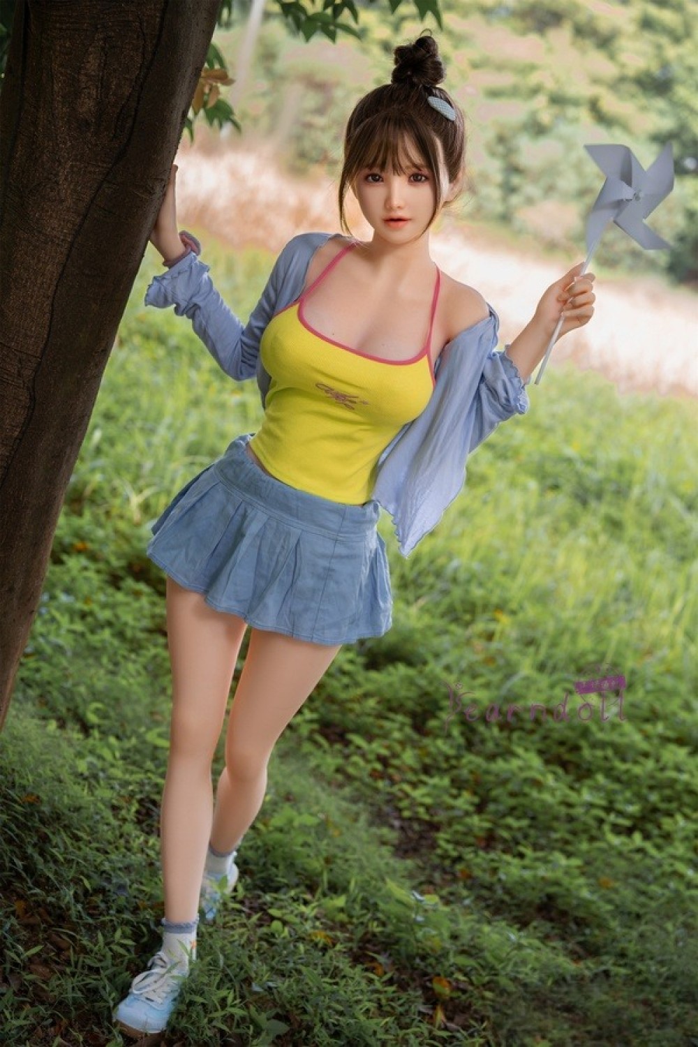 YearnDoll 【進化版】 160cm Eカップ リアル皮膚メイク付き Y216ヘッド 口開閉機能&オーラル&模擬口腔付き フルシリコン製ラブドール