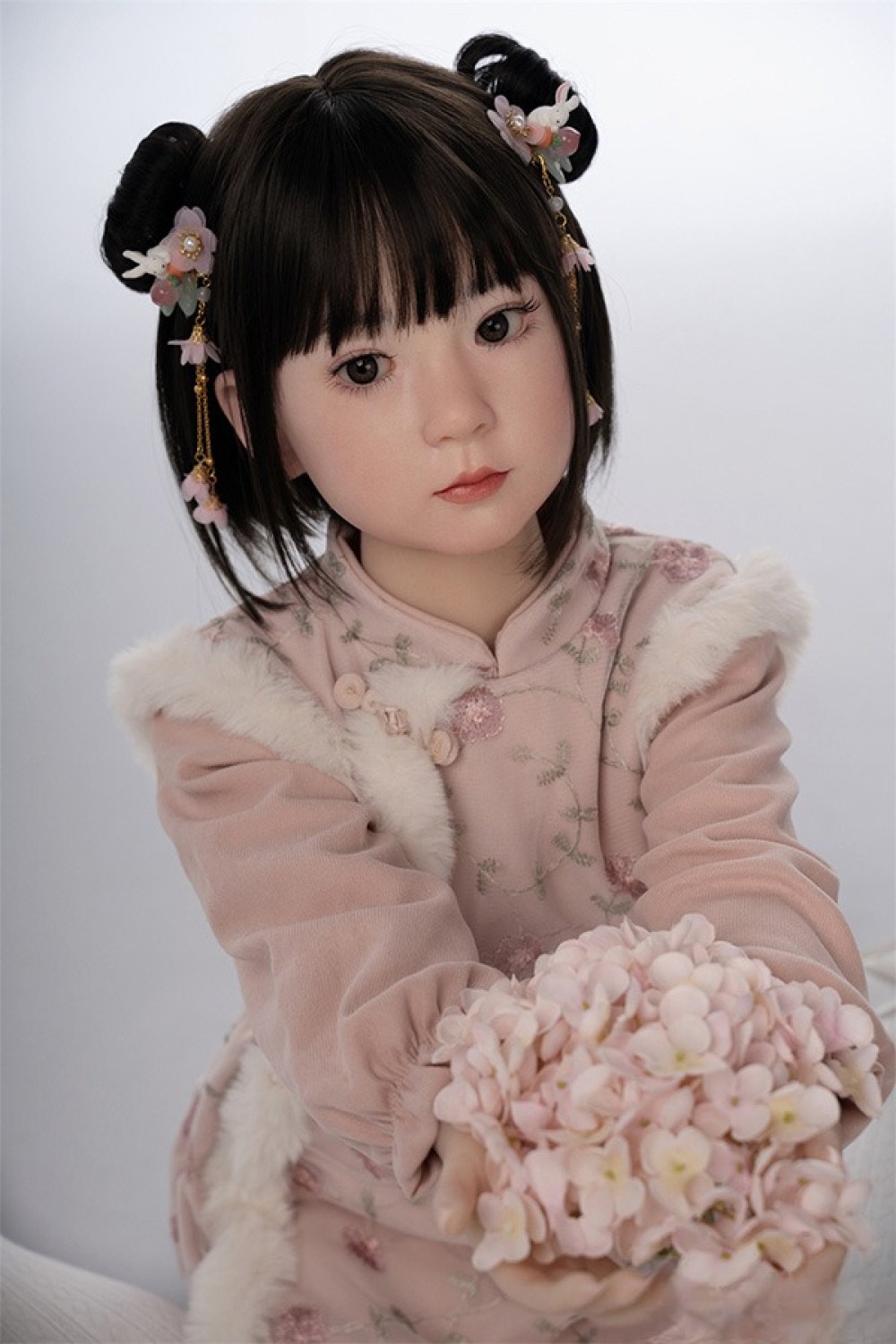 Art-doll Novaシリーズ 148cm Dカップ #8ヘッド 艾薇 模擬口腔+オーラル機能＋顎関節+眉毛と睫毛の植毛+新技術指関節+ボディ超リアルメイクの標準仕様 シリコンヘッド＋Nova素材ボディ