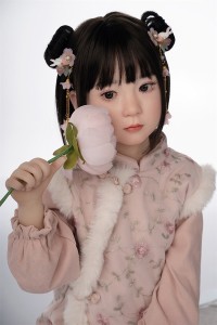AXB Doll 新型110cm バスト平 GB05Rヘッド 掲載画像のボディはリアルメイク付き シリコン製頭部+TPEボディ