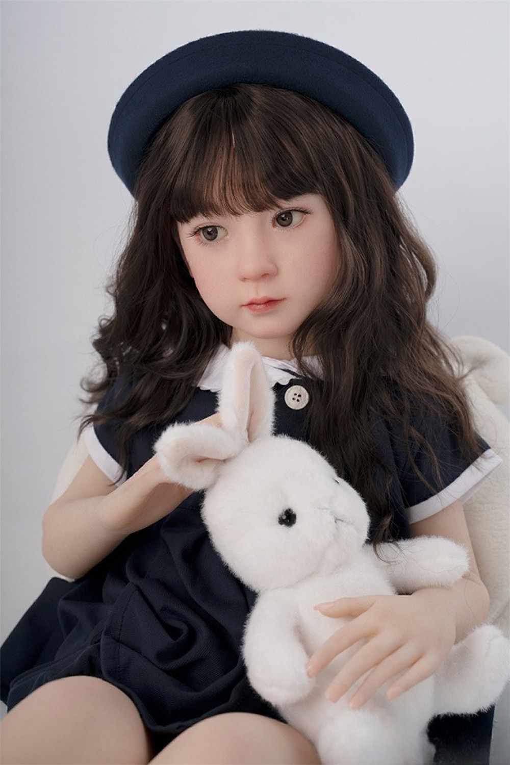 AXB Doll 新型110cm バスト平 GB06ヘッド 掲載画像のボディはリアルメイク付き シリコン製頭部+TPEボディ