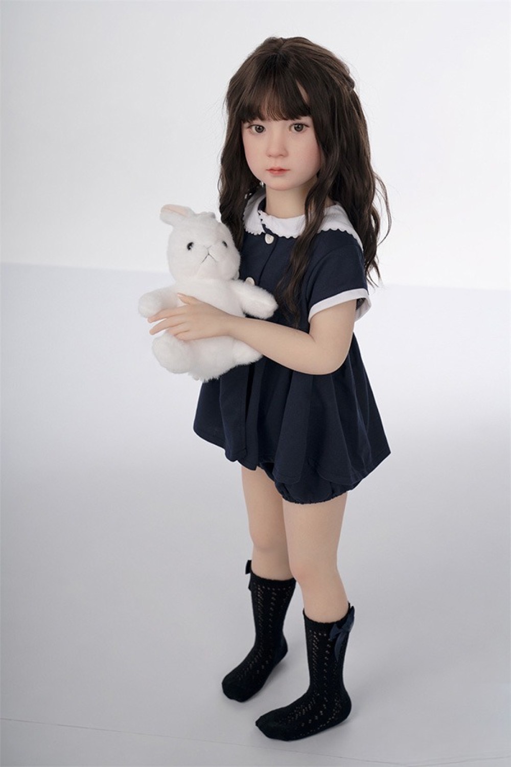 AXB Doll 新型110cm バスト平 GB06ヘッド 掲載画像のボディはリアルメイク付き シリコン製頭部+TPEボディ