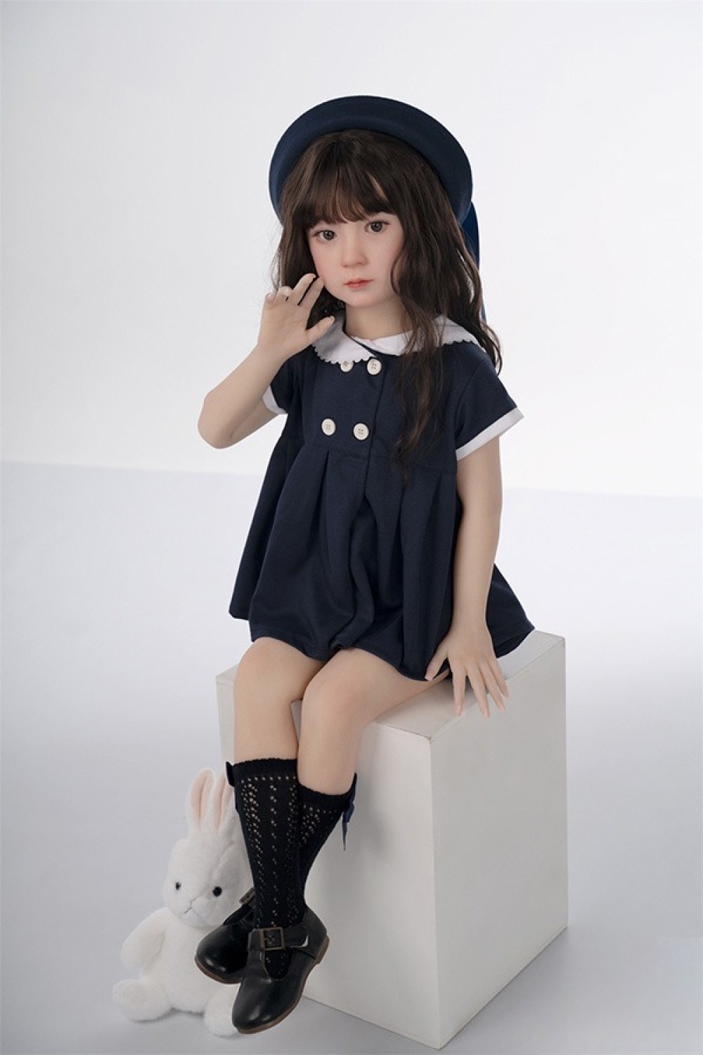 AXB Doll 新型110cm バスト平 GB06ヘッド 掲載画像のボディはリアルメイク付き シリコン製頭部+TPEボディ