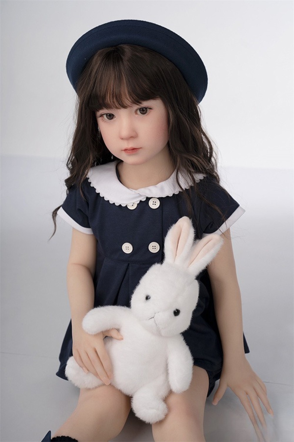 AXB Doll 新型110cm バスト平 GB06ヘッド 掲載画像のボディはリアルメイク付き シリコン製頭部+TPEボディ
