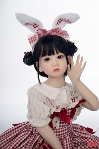 AXB Doll 新型110cm バスト平 GB04ヘッド 掲載画像のボディはリアルメイク付き シリコン製頭部+TPEボディ