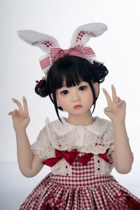 AXB Doll 新型110cm バスト平 GB04ヘッド 掲載画像のボディはリアルメイク付き シリコン製頭部+TPEボディ