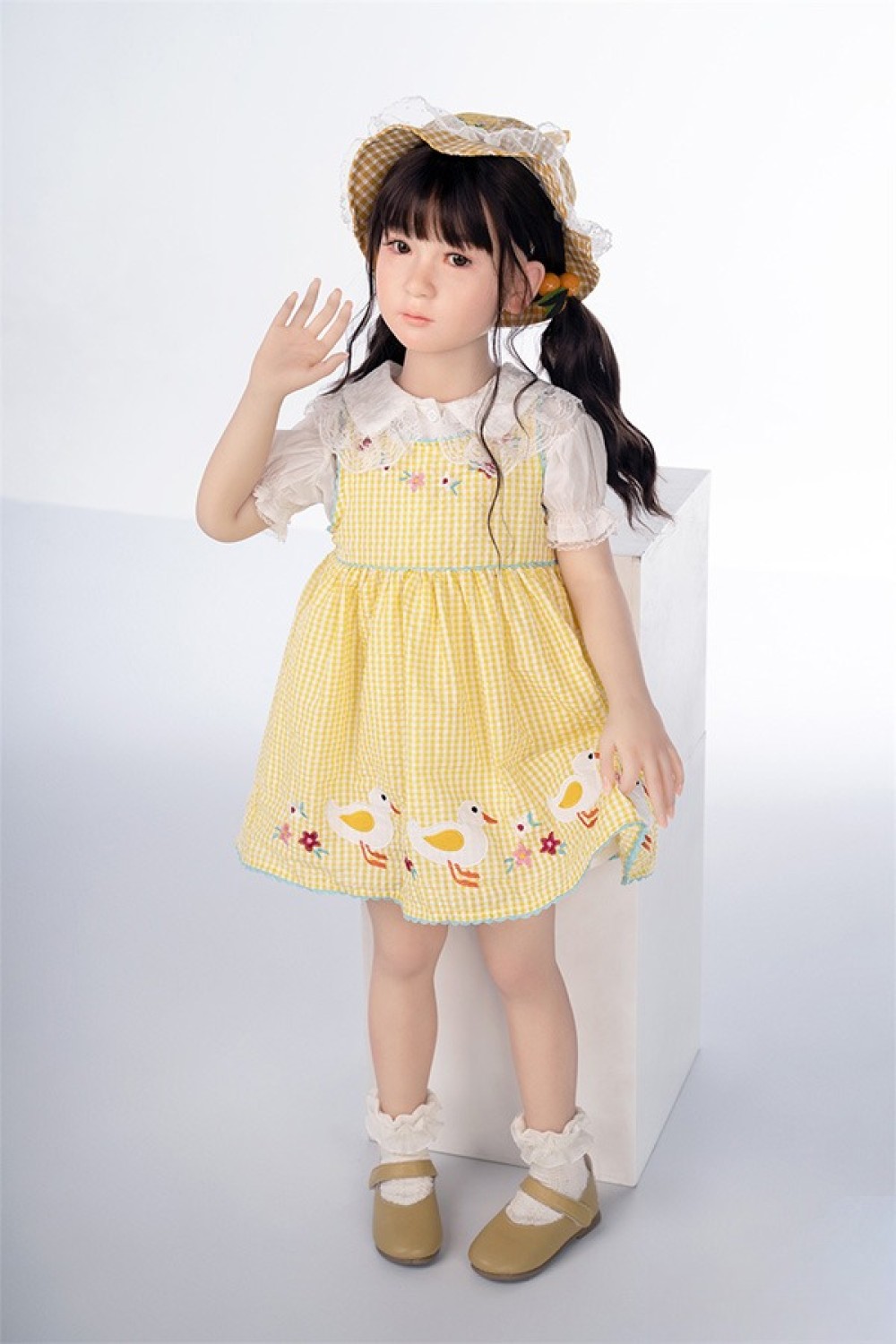 AXB Doll 新型110cm バスト平 GB47ヘッド 掲載画像のボディはリアルメイク付き シリコン製頭部+TPEボディ