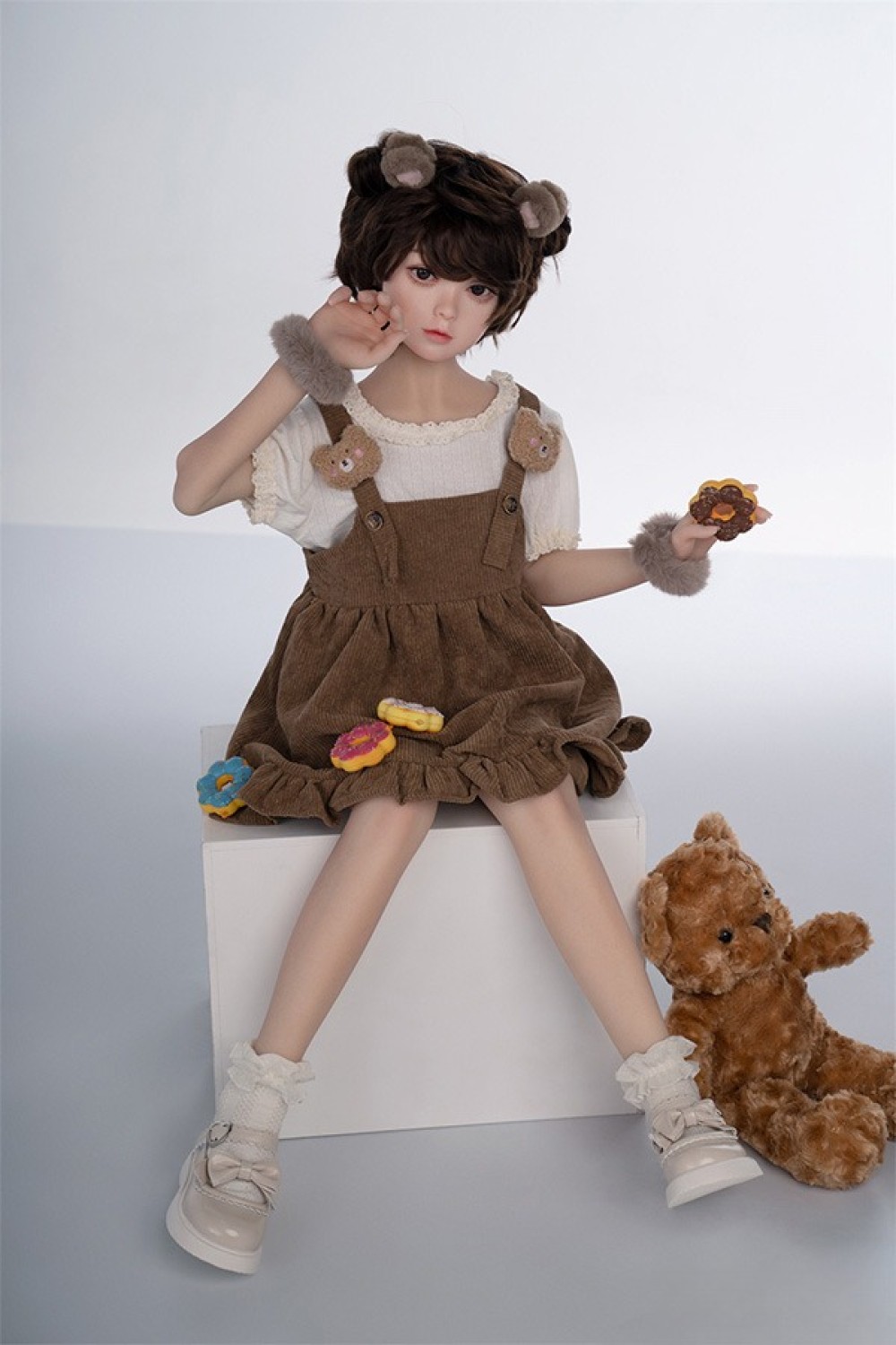 AXB Doll 108cm バスト平 GB26ヘッド 掲載画像のボディはリアルメイク付き シリコン製頭部+TPEボディ