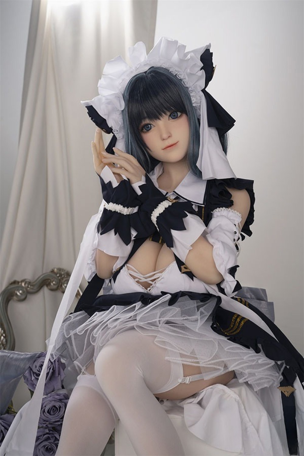 AXB Doll 140cm バスト大 GD22ヘッド 掲載画像のボディはリアルメイク付き シリコン製頭部+TPEボディ