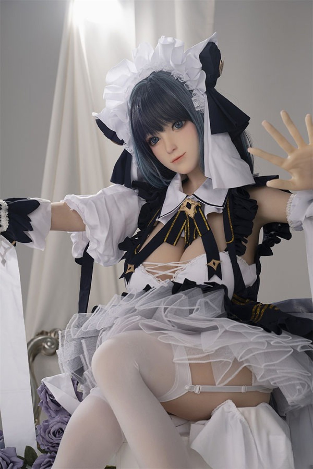 AXB Doll 140cm バスト大 GD22ヘッド 掲載画像のボディはリアルメイク付き シリコン製頭部+TPEボディ