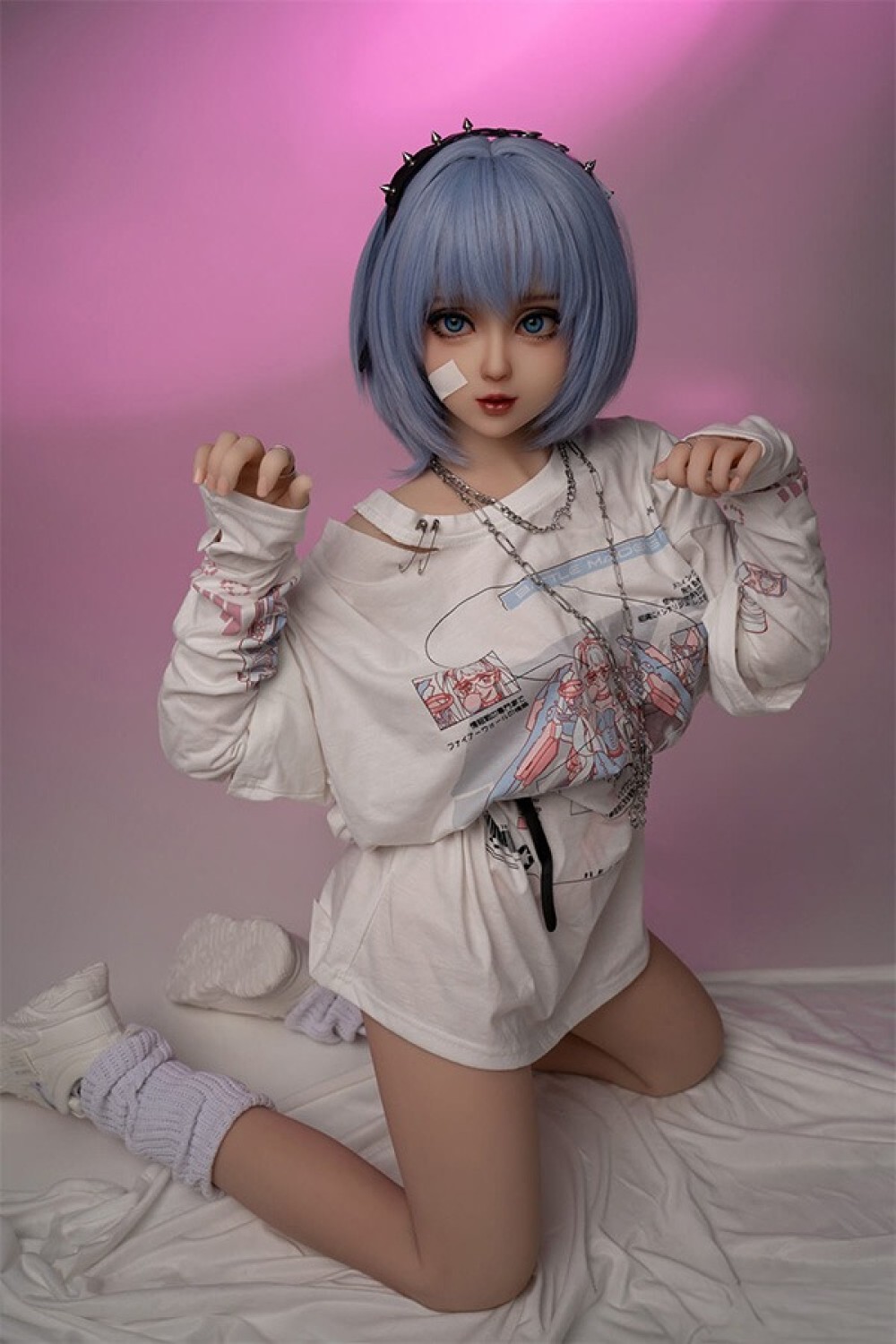 AXB Doll 140cm バスト中 TD45 最新メイク 掲載画像のボディはリアルメイク付き TPE製ラブドール