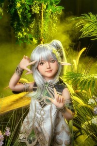 AXB Doll 新型110cm バスト平 GD34ヘッド 掲載画像のボディはリアルメイク付き シリコン製頭部+TPEボディ