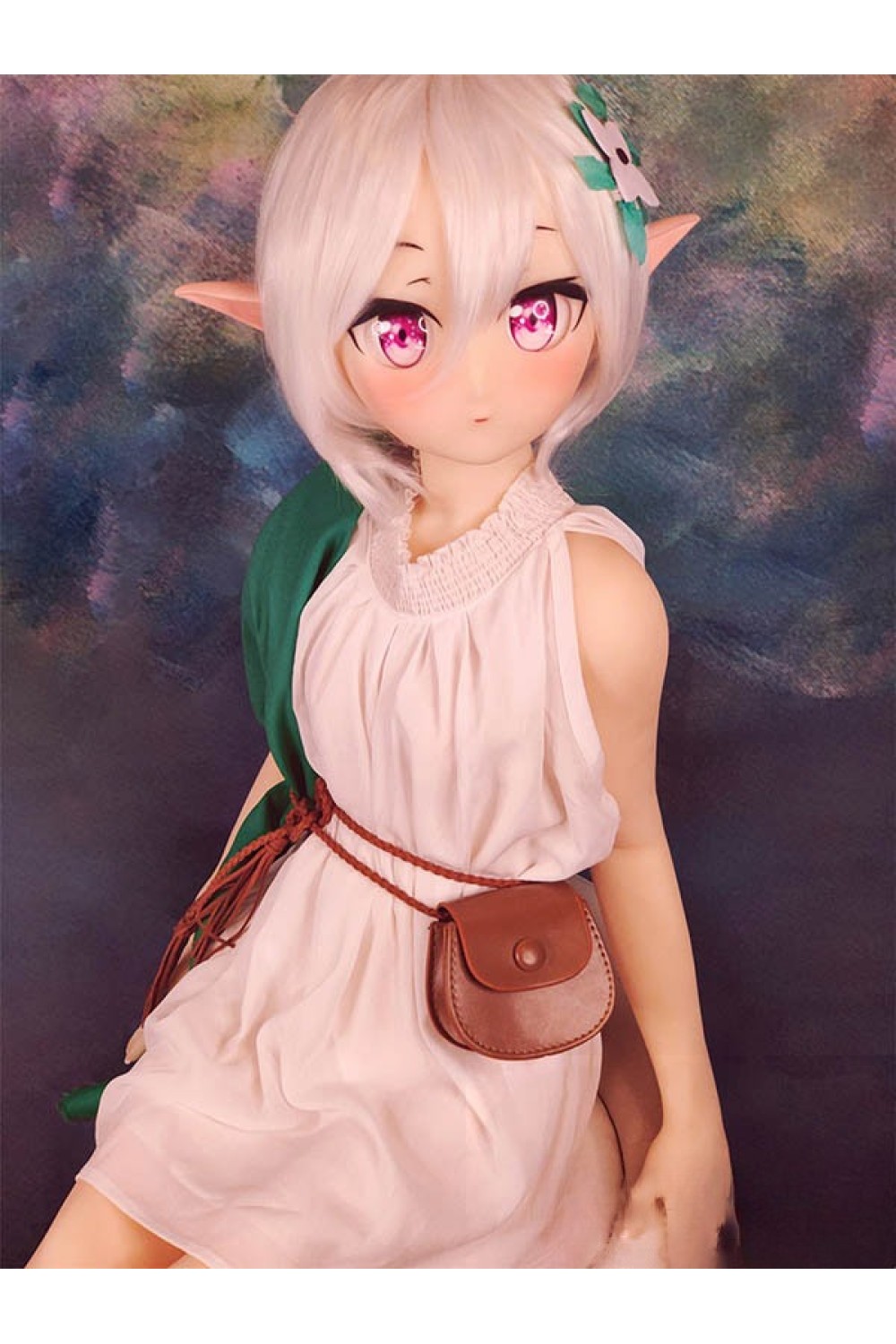 Aotume Doll 135cm AAカップ(細身タイプ) #18 ELF ears TPE製ラブドール