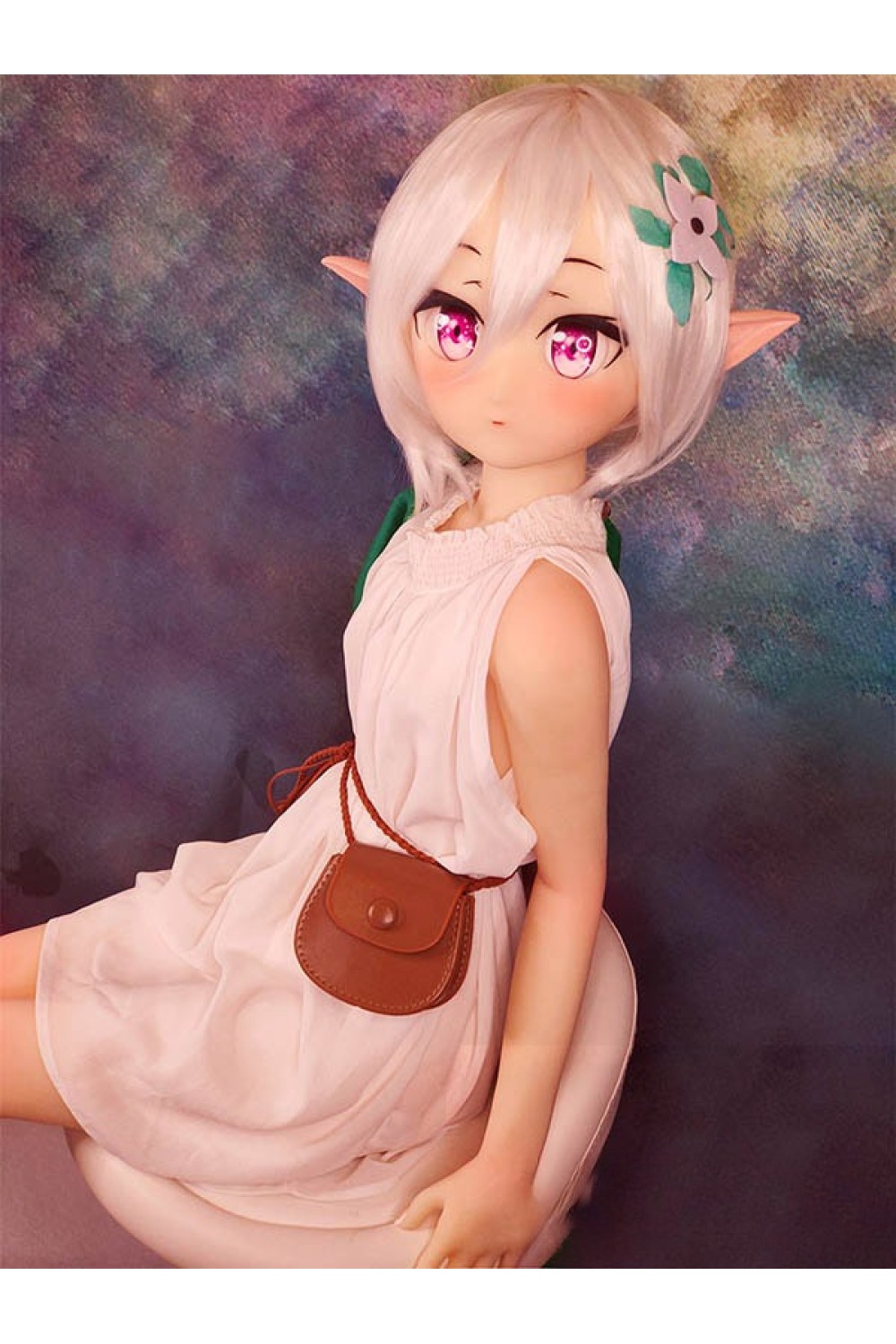 Aotume Doll 135cm AAカップ(細身タイプ) #18 ELF ears TPE製ラブドール