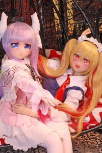 Aotume Doll 135cm AAカップ 豊潤タイプ #52と155cm Fカップ #51 TPE製ラブドール