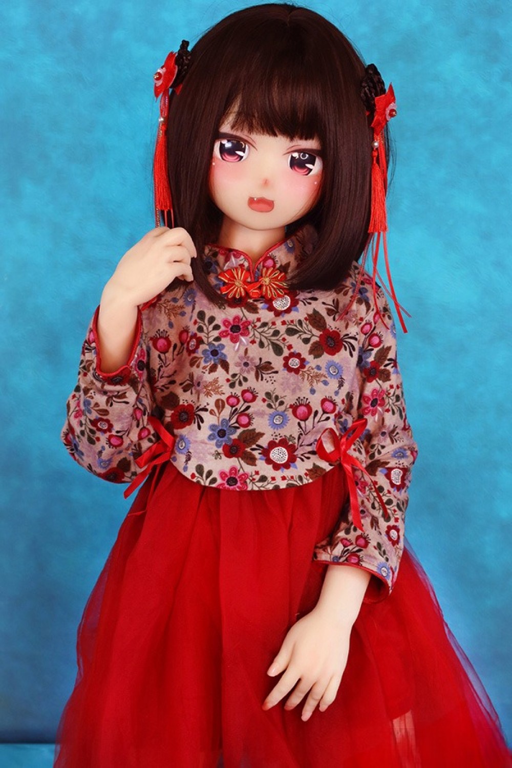 Aotume Doll 135cm AAカップ(細身タイプ) #65ヘッド 頭部とボディ自由に組み合わせ可 シリコン頭部+TPE材質ボディ