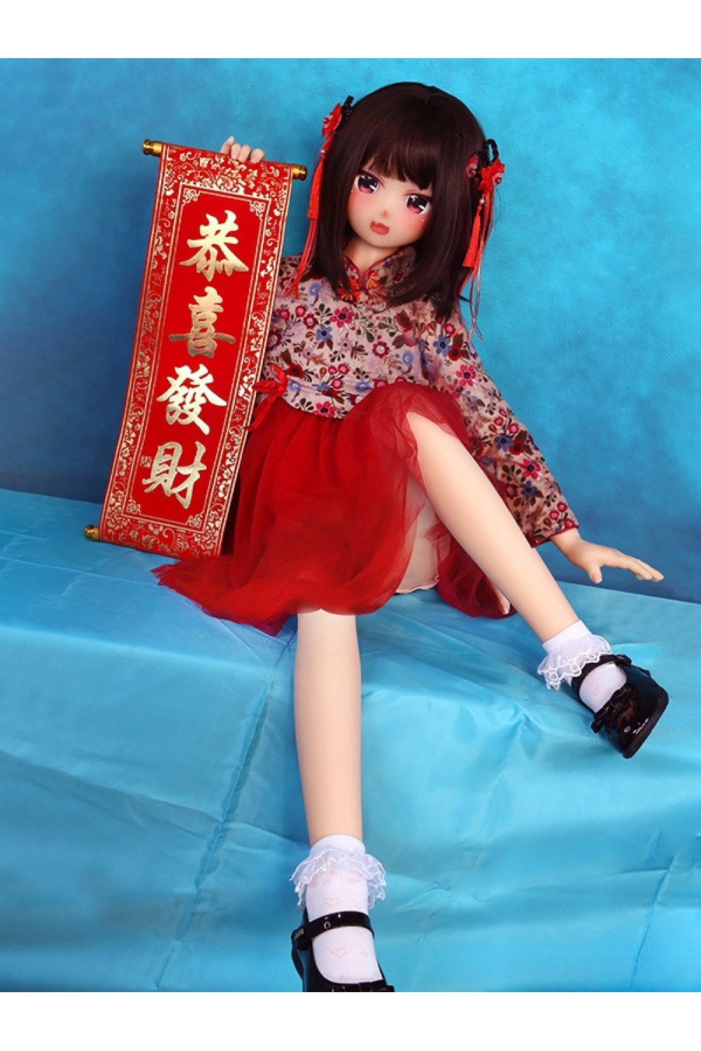 Aotume Doll 135cm AAカップ(細身タイプ) #65ヘッド 頭部とボディ自由に組み合わせ可 シリコン頭部+TPE材質ボディ