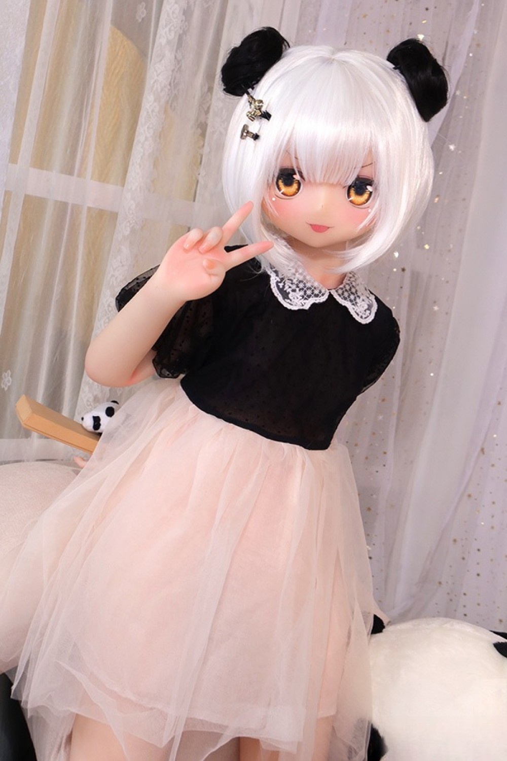 Aotume Doll 135cm AAカップ 豊潤タイプ #69 フルシリコン製ラブドール
