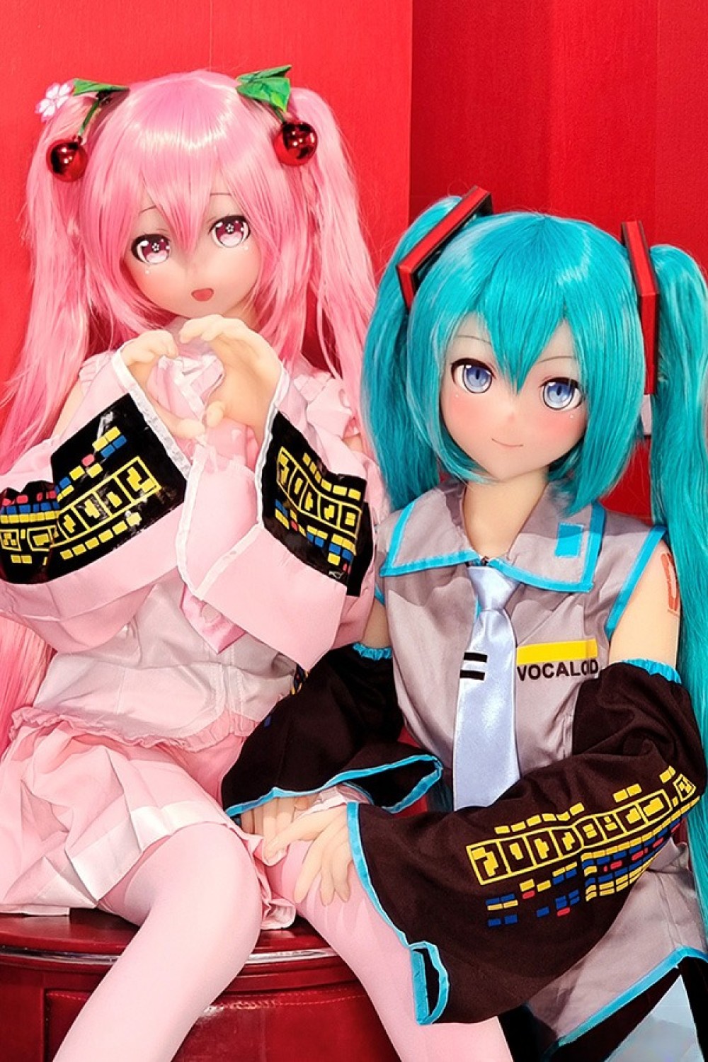 Aotume Doll 145cm Bカップ #75ヘッド 初音 ミク 掲載画像はシリコン頭部+TPE材質ボディ