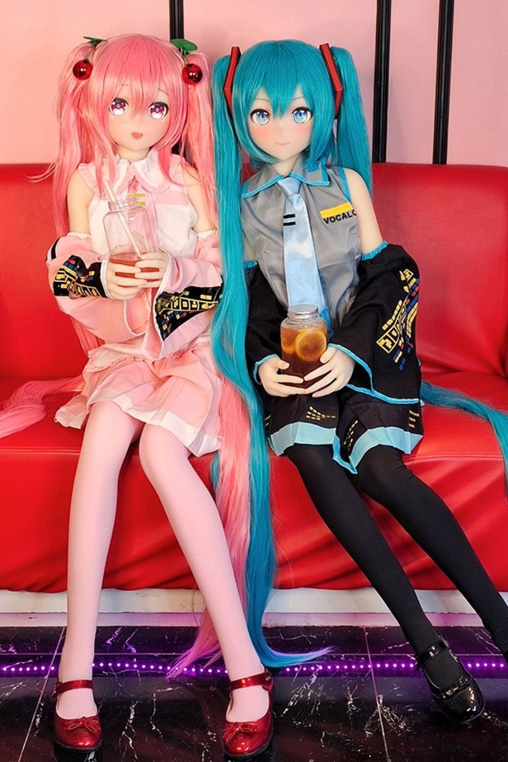Aotume Doll 145cm Bカップ #75ヘッド 初音 ミク 掲載画像はシリコン頭部+TPE材質ボディ