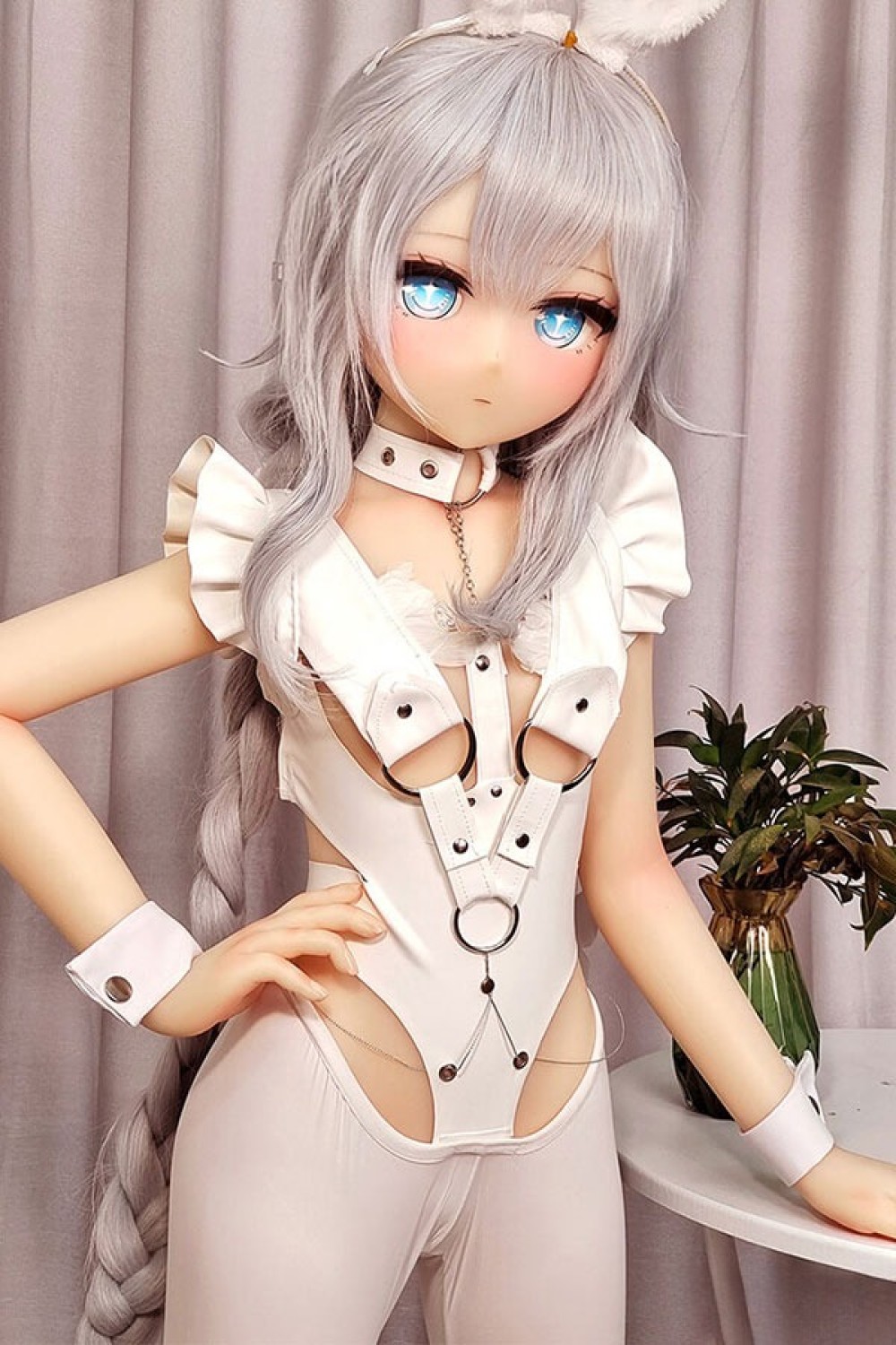 Aotume Doll 135cm AAカップ(細身タイプ) #80 フルシリコン製ラブドール