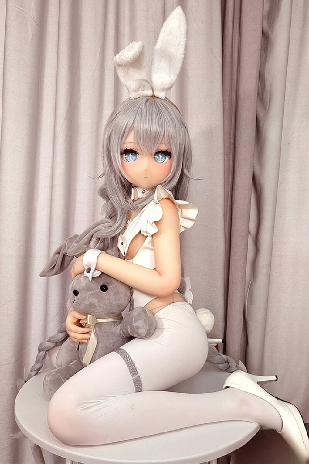 Aotume Doll 135cm AAカップ(細身タイプ) #80 フルシリコン製ラブドール