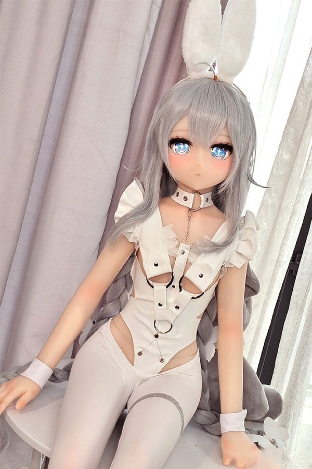 Aotume Doll 135cm AAカップ(細身タイプ) #80 フルシリコン製ラブドール