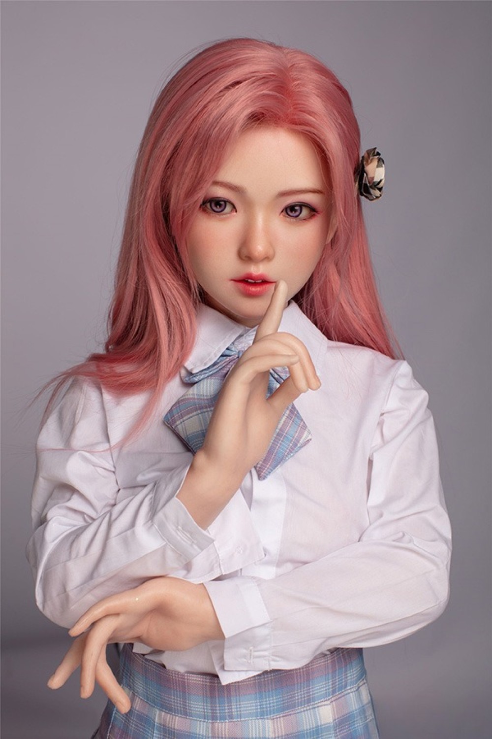 DOM Doll 130cm貧乳 Aカップ D2ヘッド歯あり ヘッド及びボディー材質選択可能 カスタマイズ可 宣材写真はフルシリコン材質
