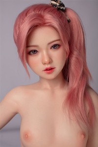 DOM Doll 130cm貧乳 Aカップ D2ヘッド歯あり ヘッド及びボディー材質選択可能 カスタマイズ可 宣材写真はフルシリコン材質