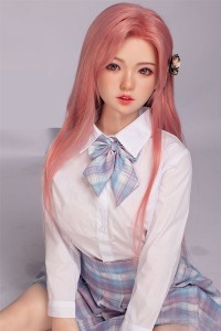 DOM Doll 130cm貧乳 Aカップ D2ヘッド歯あり ヘッド及びボディー材質選択可能 カスタマイズ可 宣材写真はフルシリコン材質