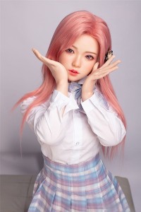 DOM Doll 130cm貧乳 Aカップ D2ヘッド歯あり ヘッド及びボディー材質選択可能 カスタマイズ可 宣材写真はフルシリコン材質