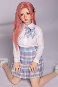 DOM Doll 130cm貧乳 Aカップ D2ヘッド歯あり ヘッド及びボディー材質選択可能 カスタマイズ可 宣材写真はフルシリコン材質