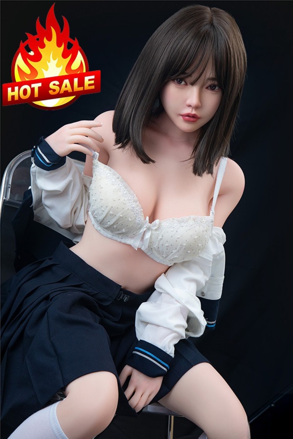 FUDOLL 165cm Fカップ #32小北頭部 口開閉機能+リアル口腔付き 【超柔らかい超軽量版ボディ27Kg】 フルシリコン製ラブドール