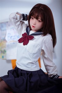 FUDOLL 136cm Aカップ 最新版メイク #8頭部 身長など選べる 高級シリコン頭部+TPE材質ボディ