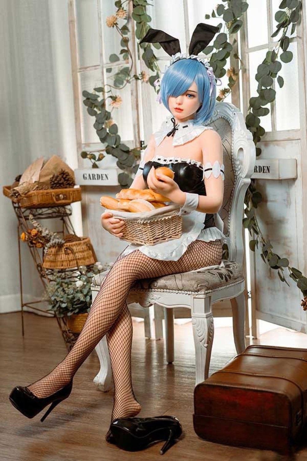 GD Sino 156cm Cカップ G1ヘッド 洛紫 レム装 フルシリコン製ラブドール