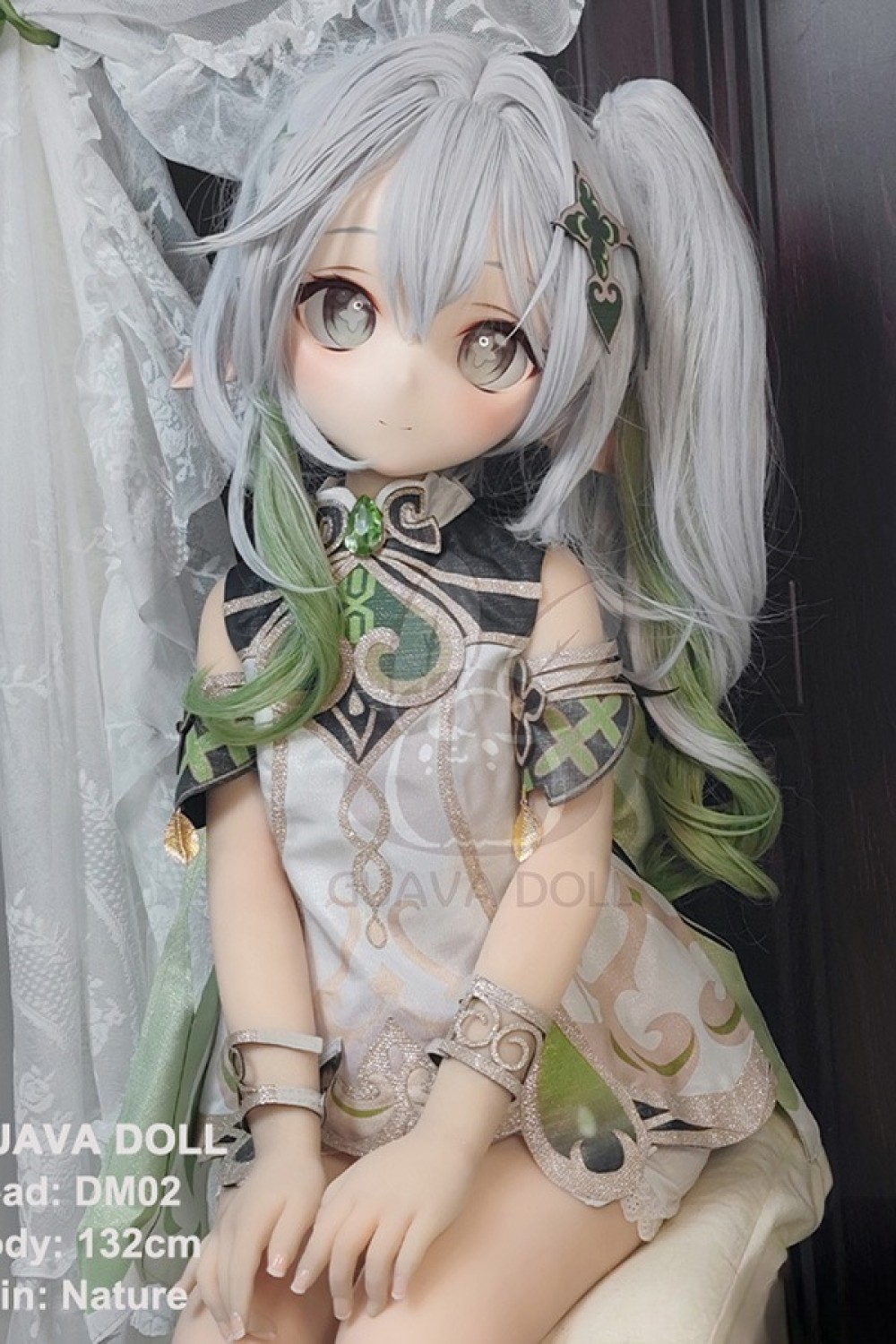 EXDOLL 145cm 玥（ELF耳つき）ヘッド ボディー及びヘッドなど選択可能 カスタマイズ可 高級シリコン材質ラブドール